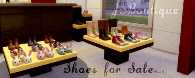 Sims 4 Shoes for Sale part 1 at JSBoutique