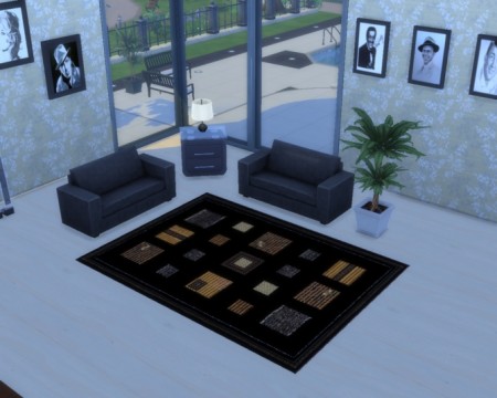 Just Rugs Set 4×3 by mojo007 at Mod The Sims