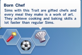 Sims 4 Born Chef Trait by savass at Mod The Sims