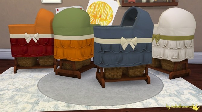 Sims 4 Bassinet retexture at In a bad Romance