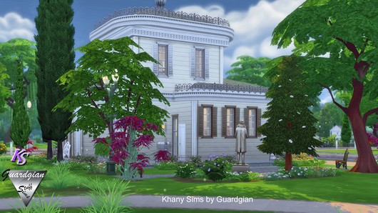 Sims 4 La Baguette bakery by Guardgian at Khany Sims