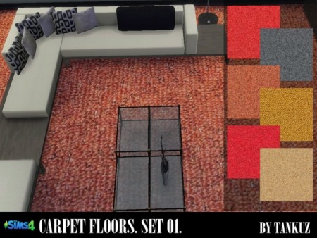 Carpet Floors Set 01 at Tankuz Sims4