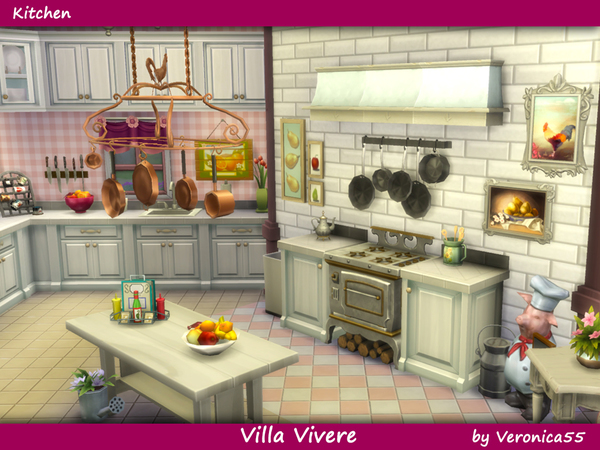 Sims 4 Villa Vivere by veronica55 at TSR