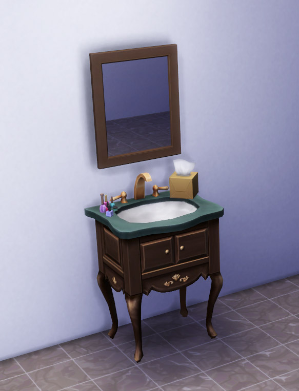 Sims 4 Bathroom Sink Clutter Decorative Slots by IgnorantBliss at Mod The Sims