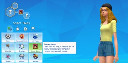 Drama Queen Trait by Thedarkgod at Mod The Sims