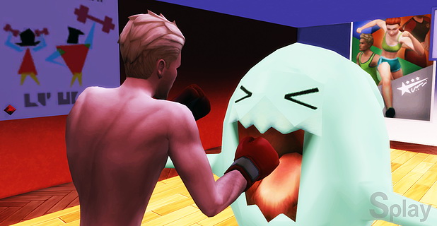 Sims 4 Punching Bag Wobbuffet at Splay
