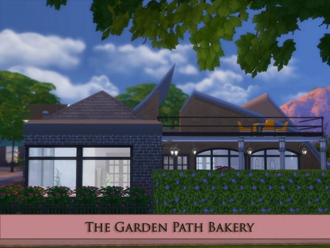 Sims 4 The Garden Path Bakery by Volvenom at Mod The Sims