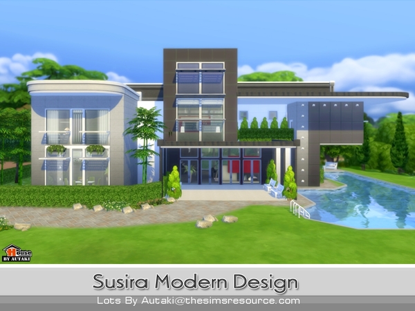 Sims 4 Susira Modern Design by autaki at TSR