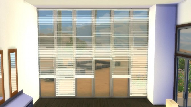 Sims 4 Horizontal Curtain Blinds by AdonisPluto at Mod The Sims