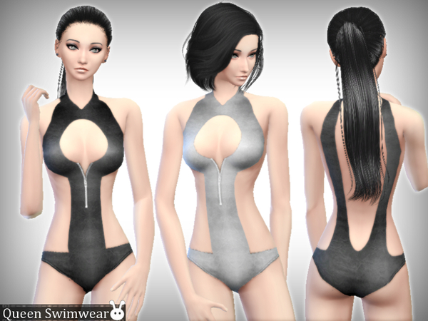 Sims 4 Queen Swimwear by XxNikkibooxX at TSR