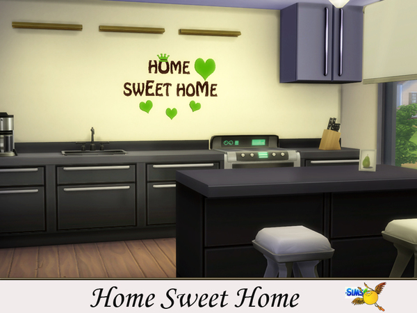 Sims 4 Home Sweet Home decals by evi at TSR