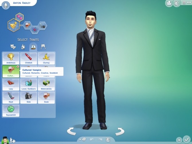 Sims 4 Cultured Sim Custom Trait by calinselene at Mod The Sims