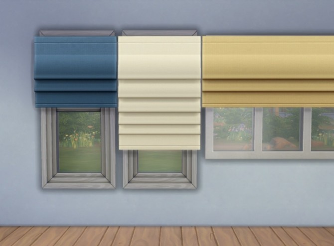 Sims 4 Cabin Slats Add Ons by plasticbox at Mod The Sims