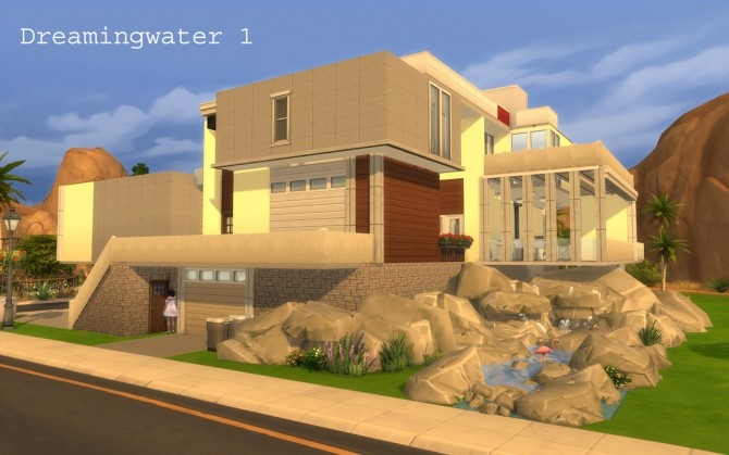 Sims 4 Beach house by artrui at Mod The Sims