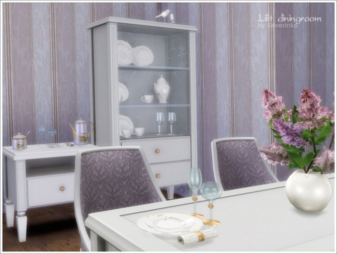Sims 4 Lilit diningroom at Sims by Severinka