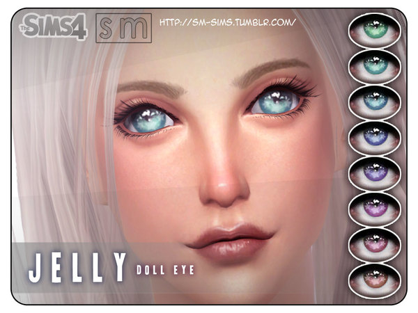 Sims 4 Jelly Doll Eyes by Screaming Mustard at TSR