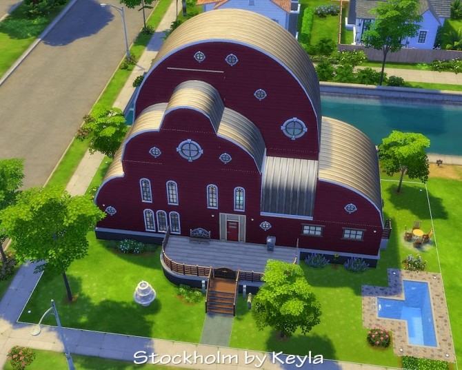 Sims 4 Stockholm house at Keyla Sims