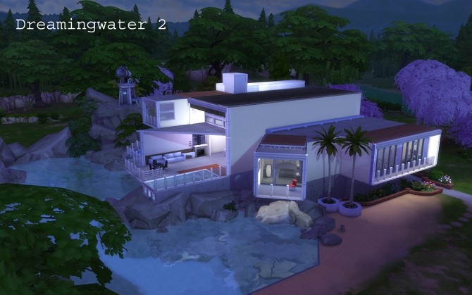 Sims 4 Beach house by artrui at Mod The Sims