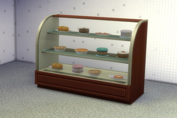 Sims 4 Clutter Free Food Displays by IgnorantBliss at Mod The Sims