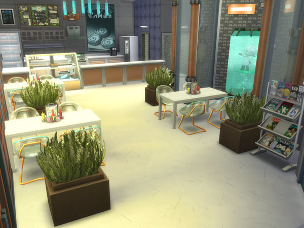 Sims 4 Science Centre by Leander Belgraves at TSR