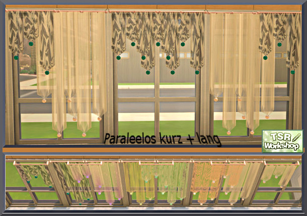 Sims 4 Easter Egg curtains by Christine1000 at Sims Marktplatz