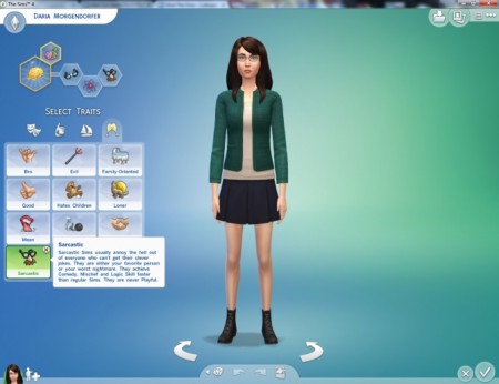 Sarcastic Trait by savass at Mod The Sims