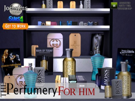 GTW Perfumery for males by jomsims at TSR