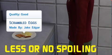 Sims 4 Less or No Spoiling mod by simmythesim at Mod The Sims
