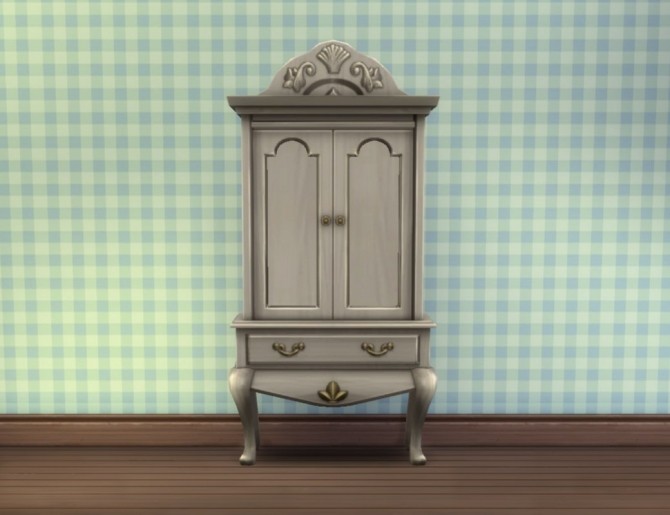 Sims 4 Sea Princess Armoire by plasticbox at Mod The Sims