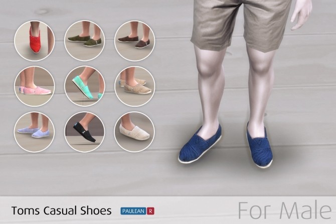 Sims 4 Toms Casual Shoes at Paulean R