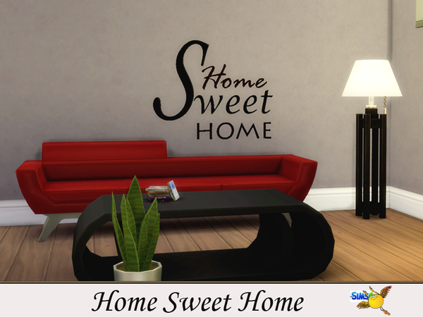 Sims 4 Home Sweet Home decals by evi at TSR