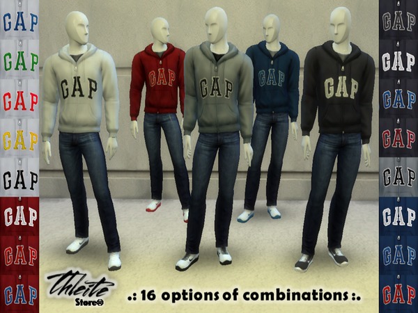 Sims 4 Hoodies by thlleite at TSR