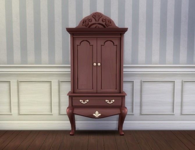 Sims 4 Sea Princess Armoire by plasticbox at Mod The Sims