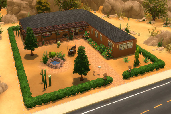 Sims 4 La Casa Del Sol by MadameChaos at Blacky’s Sims Zoo