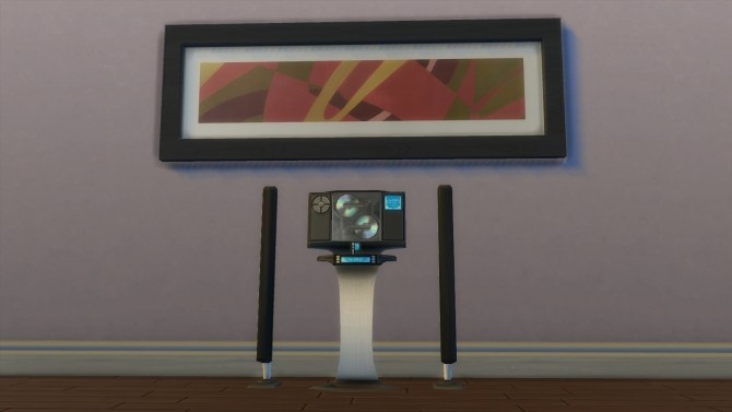 Sims 4 TS3 Modern Stereo by AdonisPluto at Mod The Sims