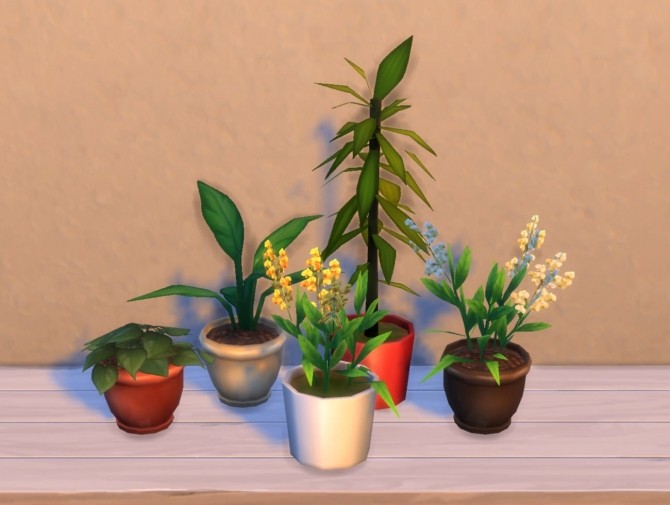 Sims 4 Modular Plants III by plasticbox at Mod The Sims