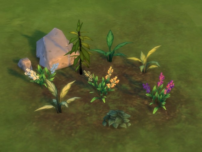 Sims 4 Modular Plants III by plasticbox at Mod The Sims