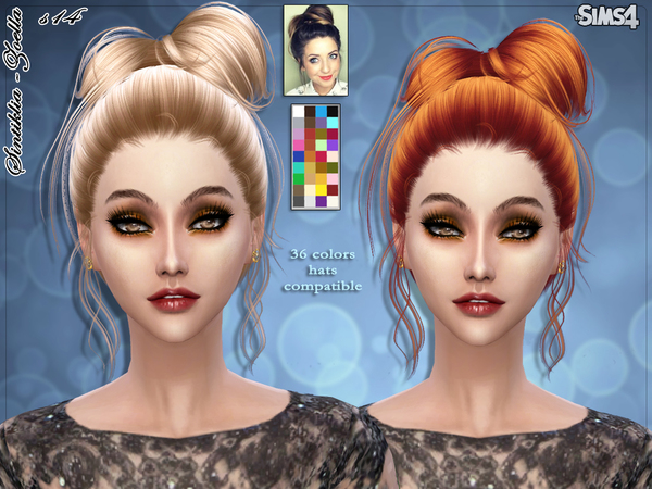 Sims 4 Hair s14 Zoella by Sintiklia at TSR