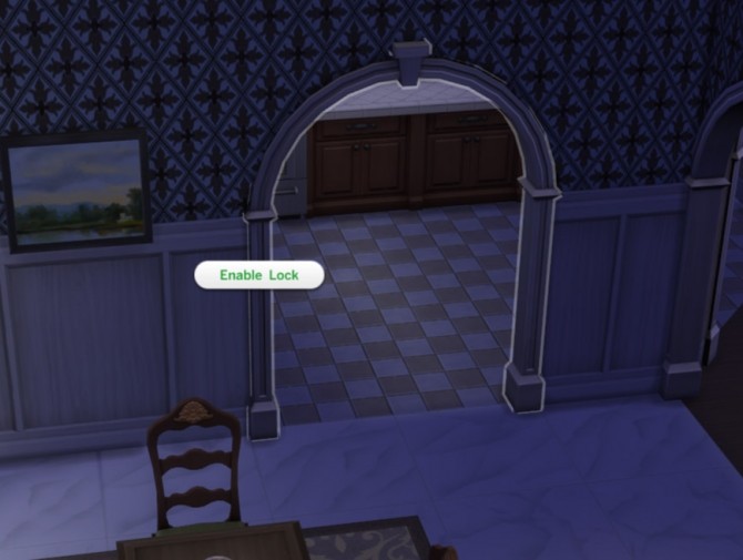 Sims 4 Door Locks for TS4 by scumbumbo at Mod The Sims