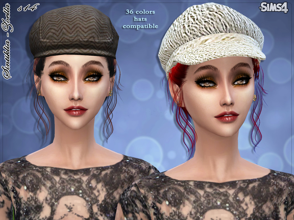 Sims 4 Hair s14 Zoella by Sintiklia at TSR