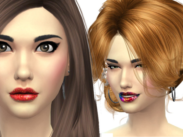 Sims 4 LipArt by altea127 at TSR