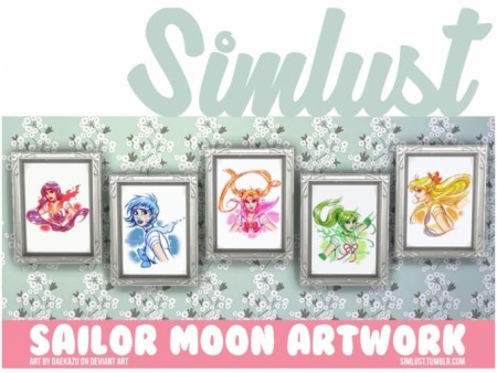 Sailor Moon artwork at Simlust