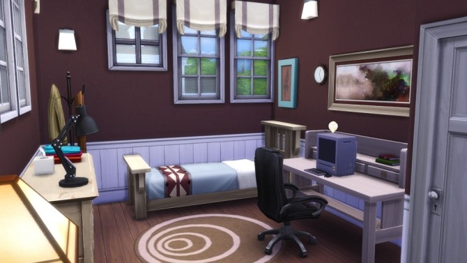 Sims 4 The Clifford (a.k.a. the Whalen house) at Jenba Sims