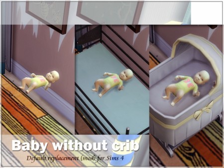 Baby and Crib at Sims Studio