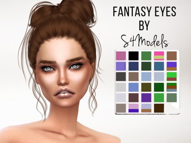 Sims 4 Fantasy Eyes at S4 Models