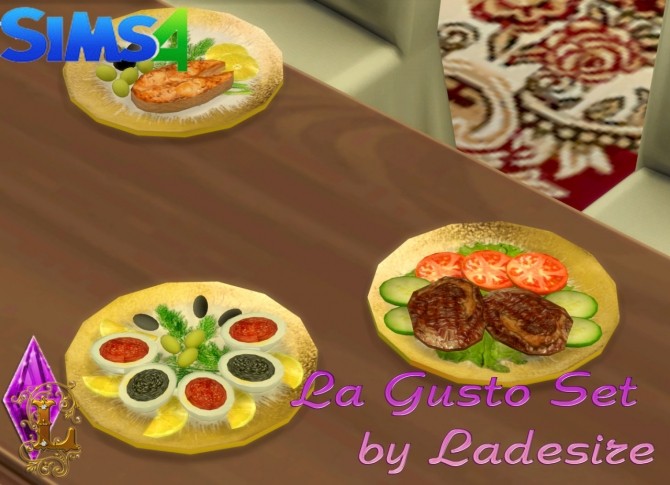 Sims 4 La Gusto Set at Ladesire