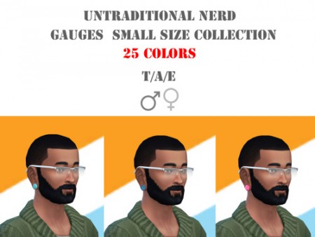 Piercings: Gauges S size collection at Untraditional NERD