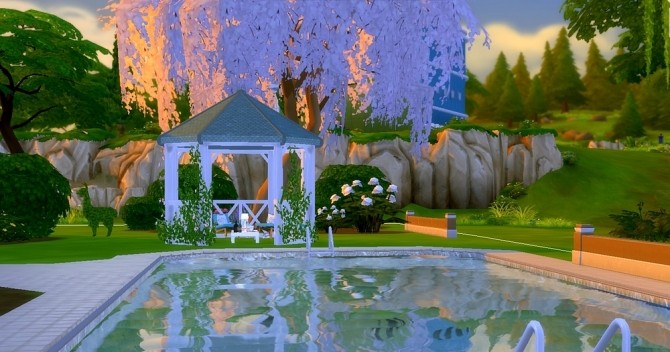 Sims 4 Soprano villa by melaschroeder at All 4 Sims