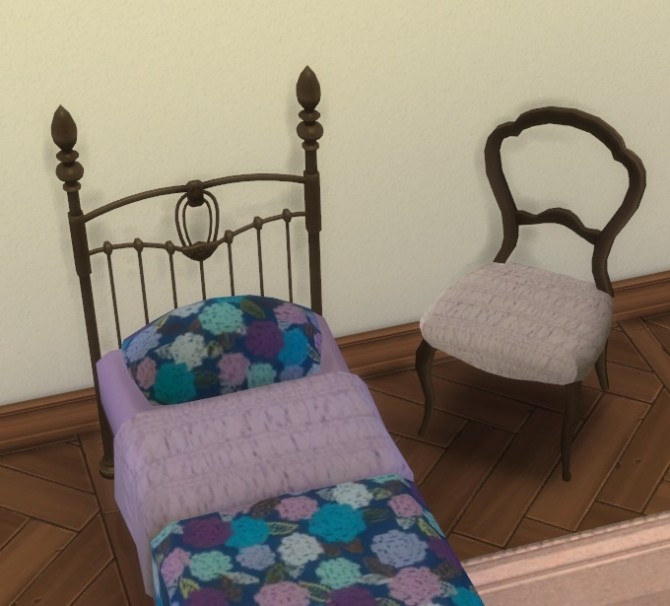Sims 4 Antique Dining Chair recolored by lexiconluthor at Mod The Sims