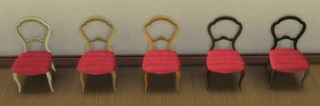 Antique Dining Chair recolored by lexiconluthor at Mod The Sims